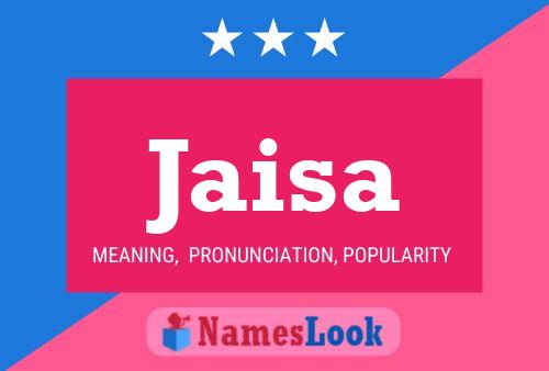 Jaisa Name Poster