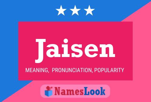 Jaisen Name Poster