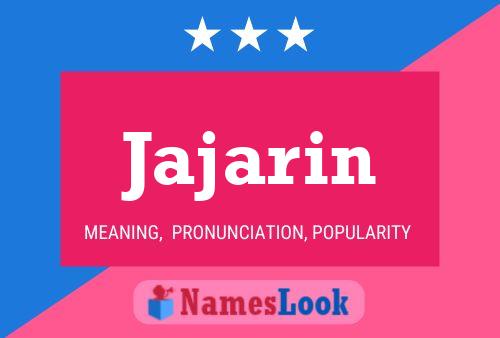 Jajarin Name Poster