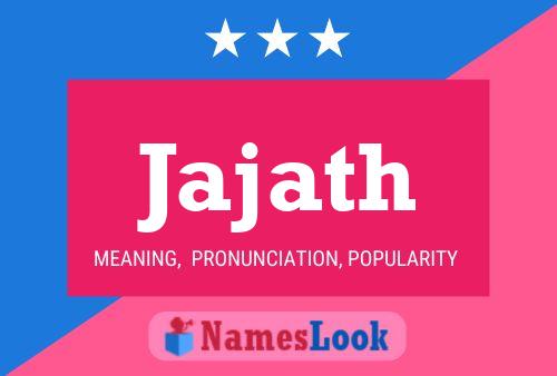 Jajath Name Poster