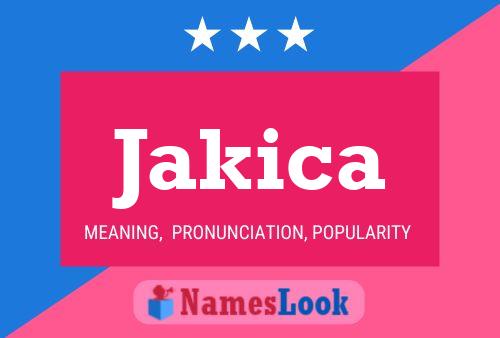 Jakica Name Poster