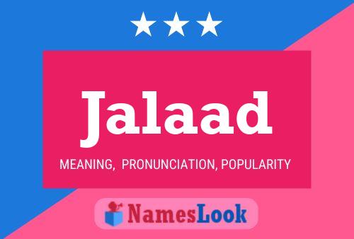 Jalaad Name Poster