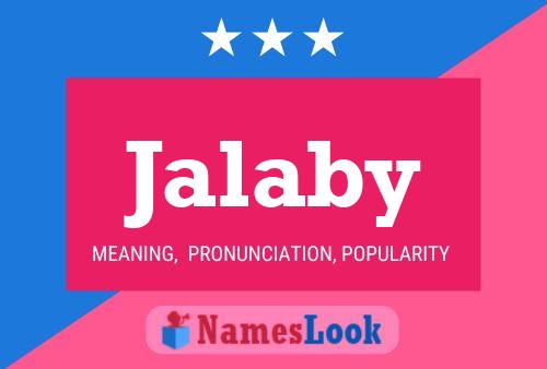 Jalaby Name Poster