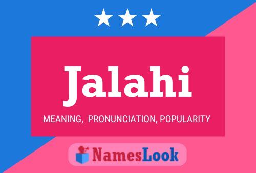 Jalahi Name Poster