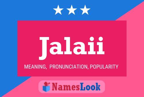 Jalaii Name Poster