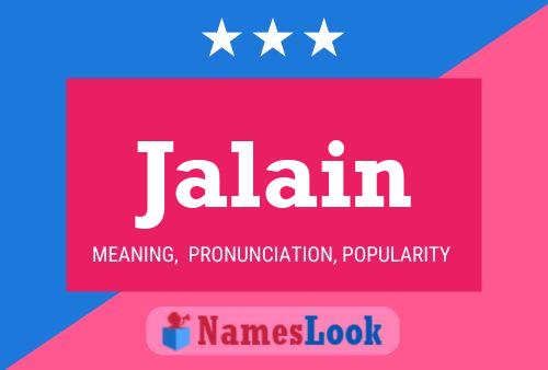 Jalain Name Poster