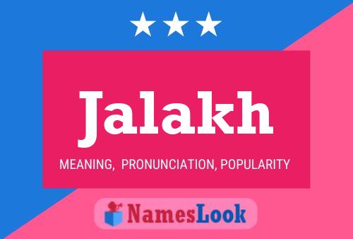 Jalakh Name Poster