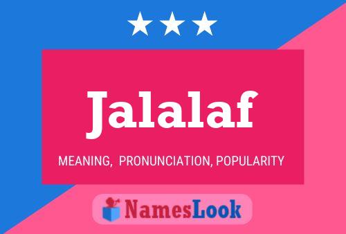 Jalalaf Name Poster