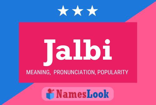 Jalbi Name Poster