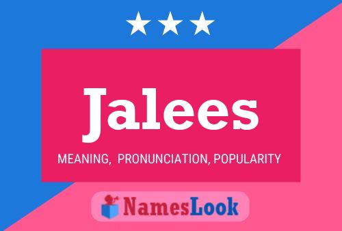 Jalees Name Poster