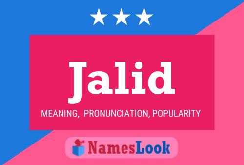 Jalid Name Poster