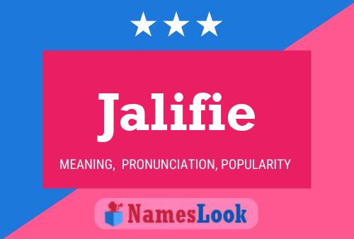 Jalifie Name Poster