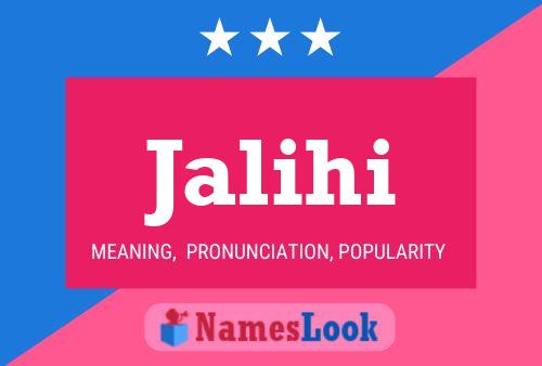 Jalihi Name Poster