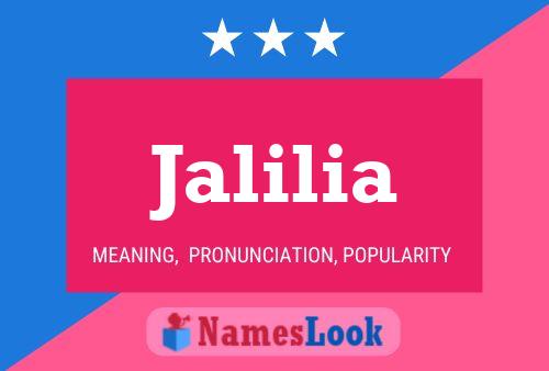 Jalilia Name Poster