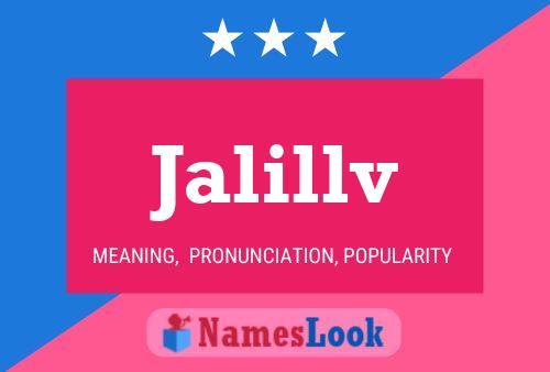 Jalillv Name Poster