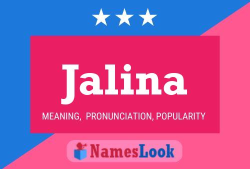 Jalina Name Poster