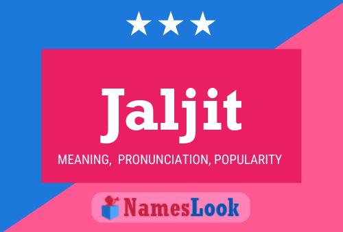 Jaljit Name Poster