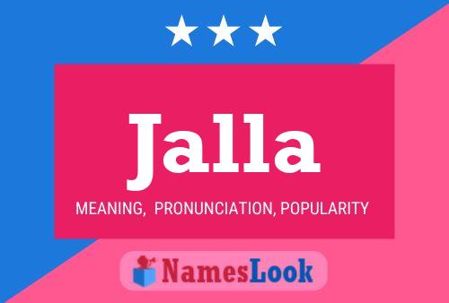 Jalla Name Poster