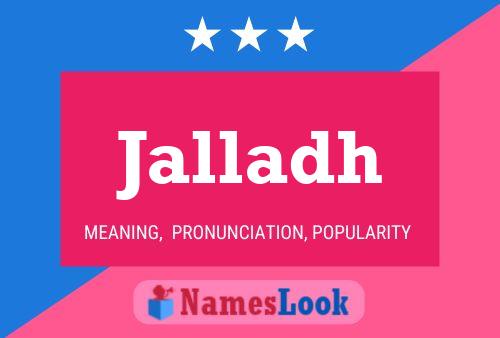 Jalladh Name Poster