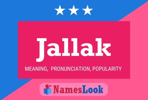 Jallak Name Poster