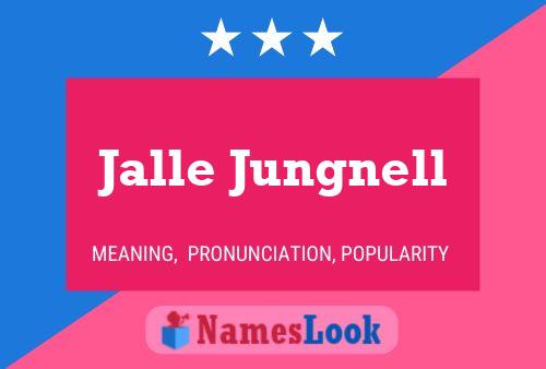 Jalle Jungnell Name Poster