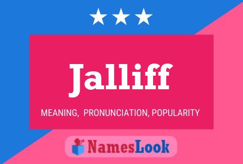 Jalliff Name Poster