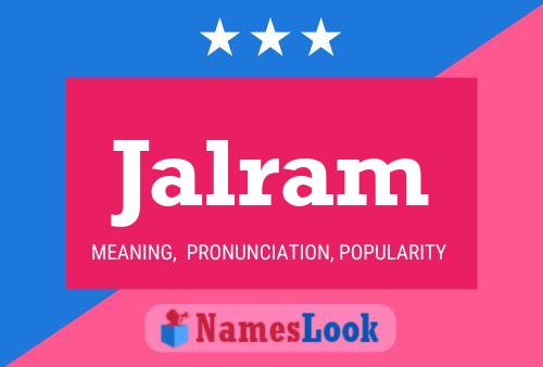 Jalram Name Poster