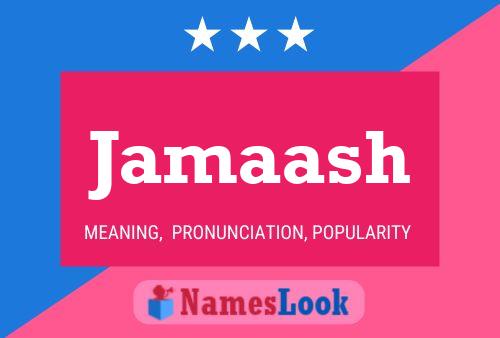 Jamaash Name Poster