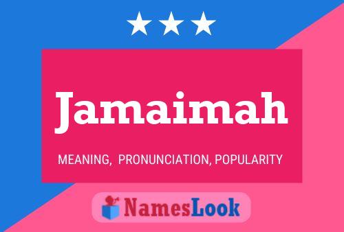 Jamaimah Name Poster