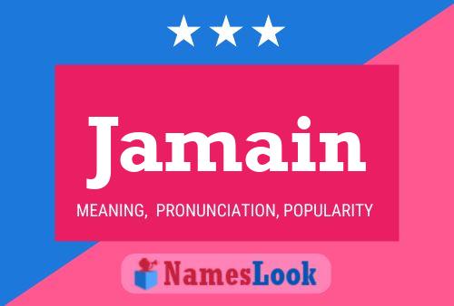 Jamain Name Poster