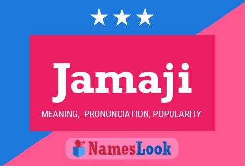 Jamaji Name Poster