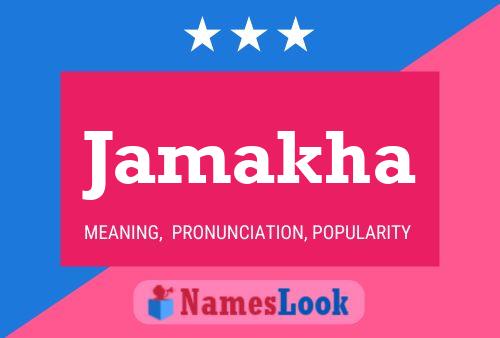 Jamakha Name Poster