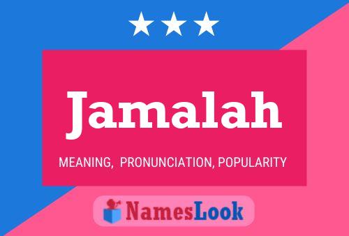 Jamalah Name Poster