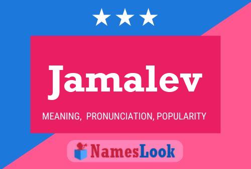 Jamalev Name Poster