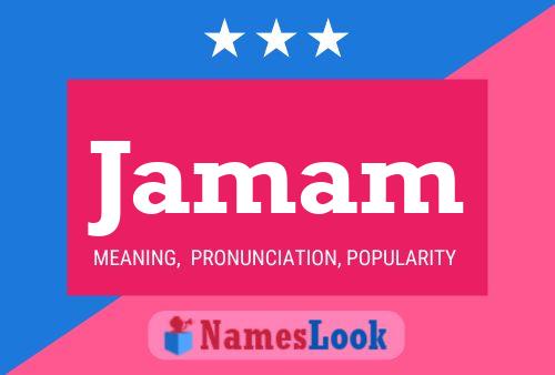 Jamam Name Poster