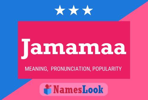 Jamamaa Name Poster