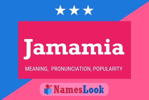 Jamamia Name Poster