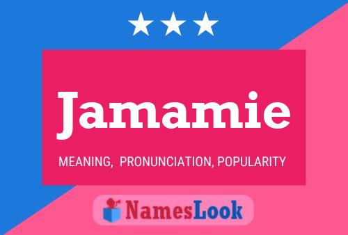 Jamamie Name Poster