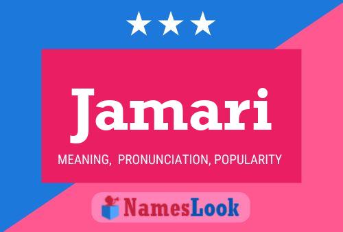 Jamari Name Poster