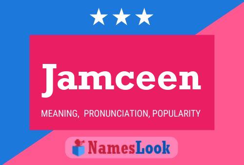 Jamceen Name Poster