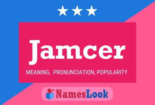 Jamcer Name Poster