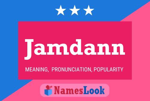 Jamdann Name Poster