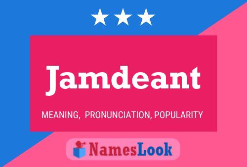 Jamdeant Name Poster