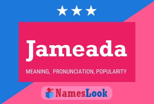 Jameada Name Poster