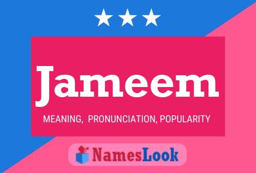 Jameem Name Poster