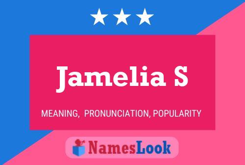 Jamelia S Name Poster