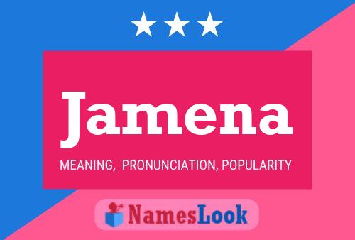 Jamena Name Poster