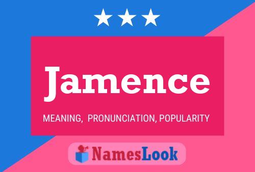 Jamence Name Poster