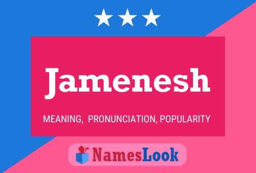 Jamenesh Name Poster