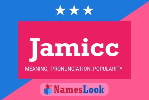 Jamicc Name Poster